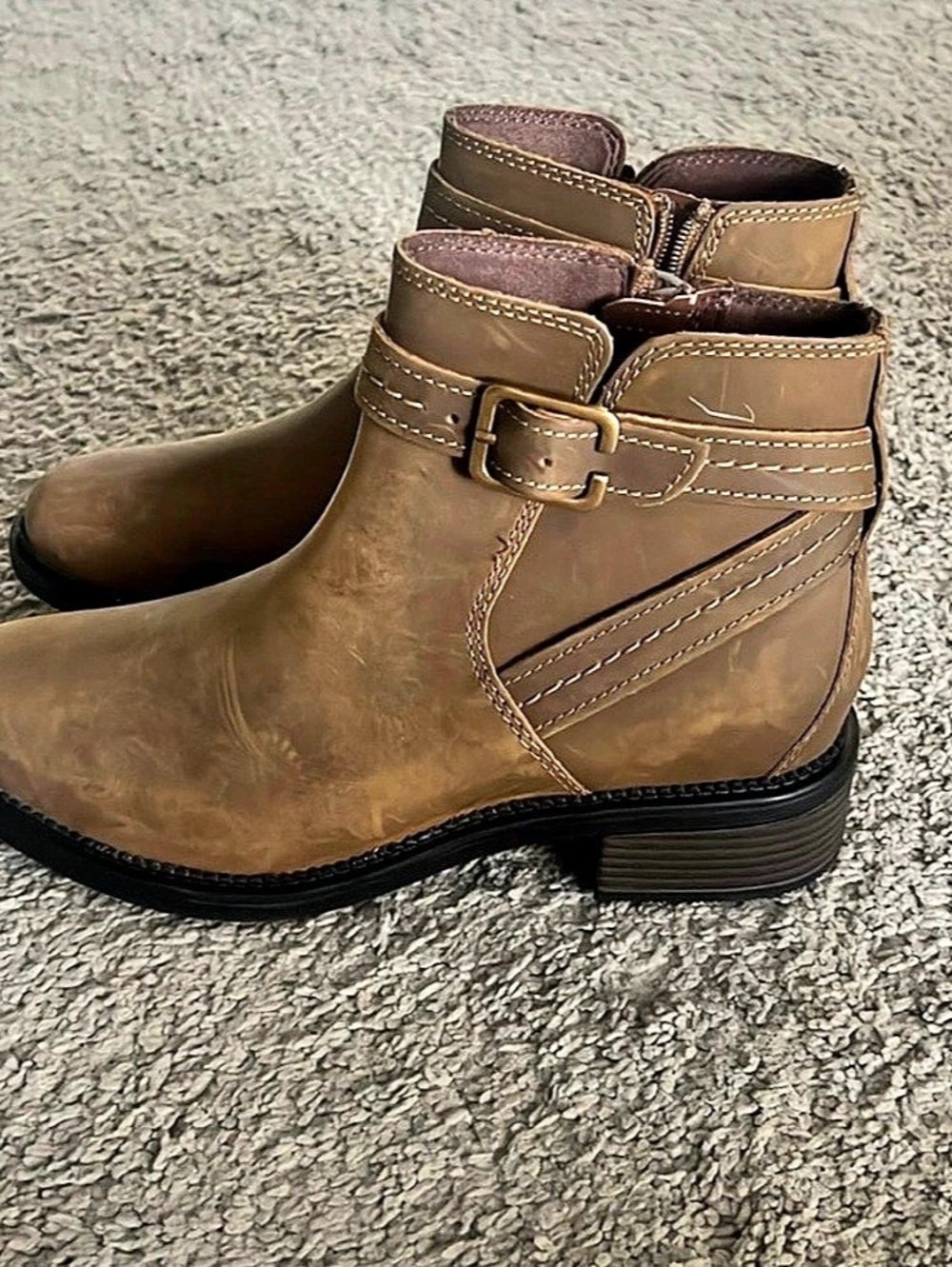 Clarks Collection Ankle Boots Brown US 8M